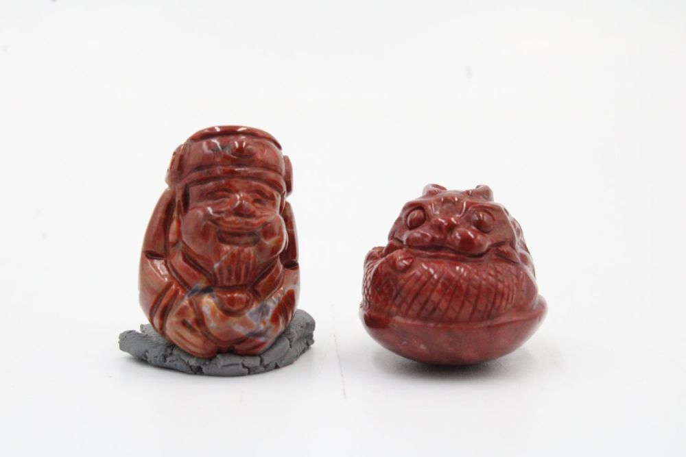 Lot 356: A Lot of Chinese Red Jasper.