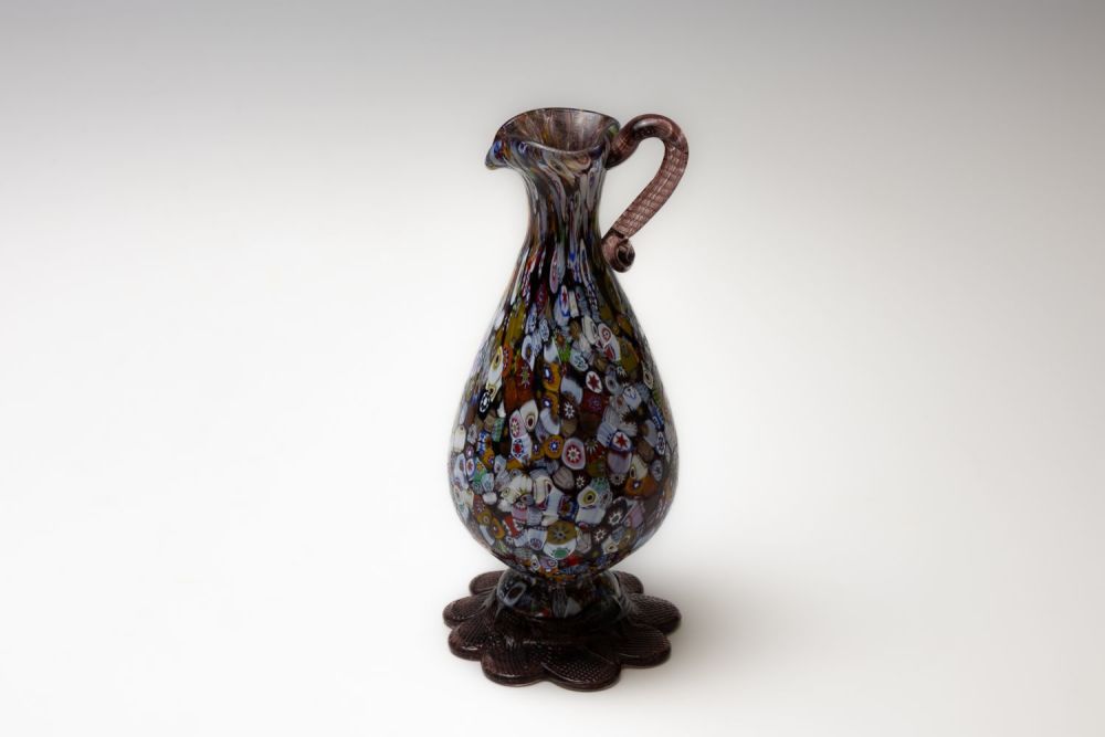 Lot 70: A Vintage Italian Murano Glass Pitcher from the...