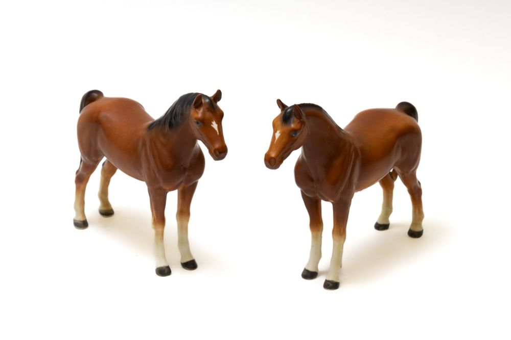 Lot 116: A Pair of Vintage Continental Porcelain Figures of...