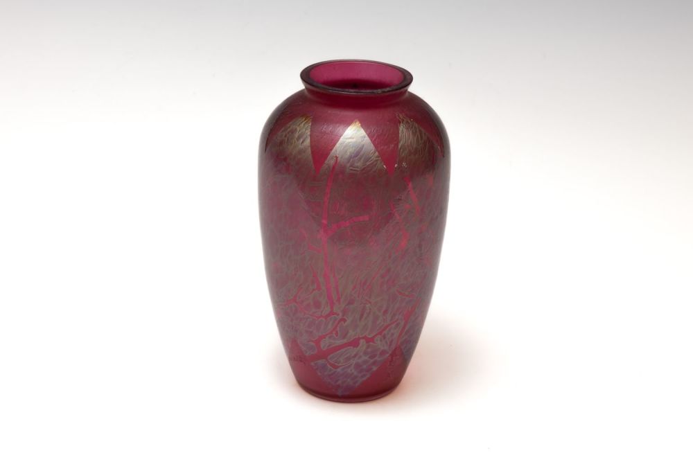 Lot 128: A Vintage Continental Possibly Loetz Vase.