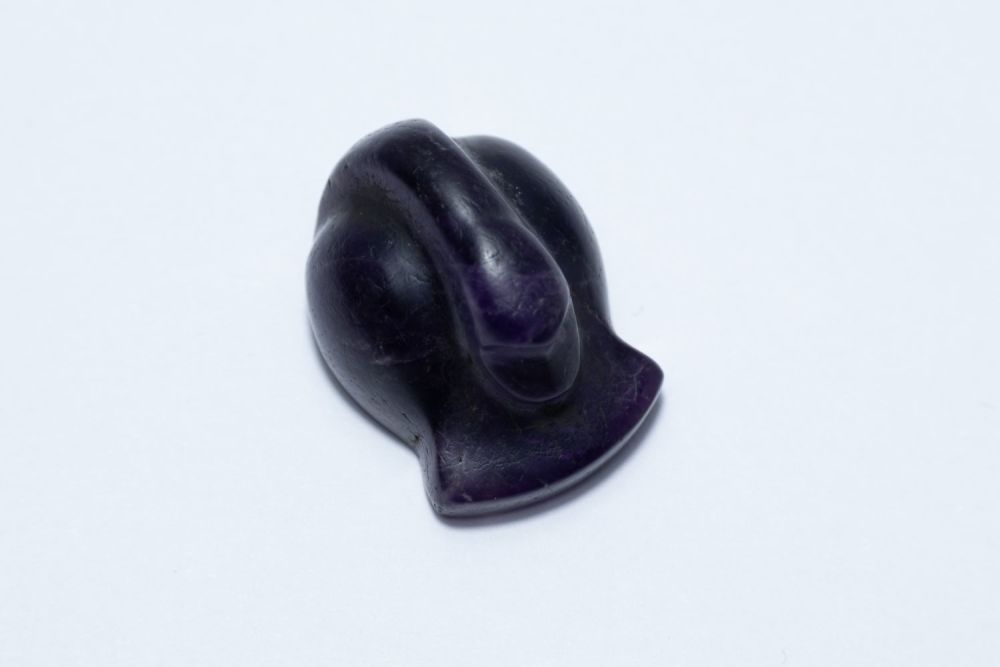 Lot 240: A Roman or Sumerian Amethyst Stone of an...