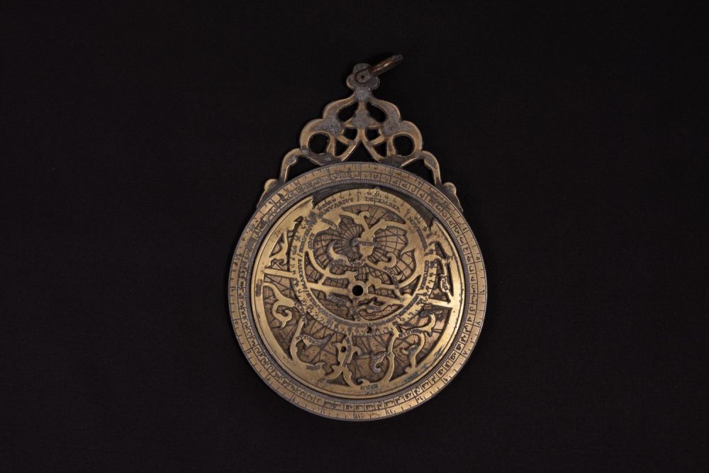 Lot 302: An Islamic Brass Planispheric Astrolabe.