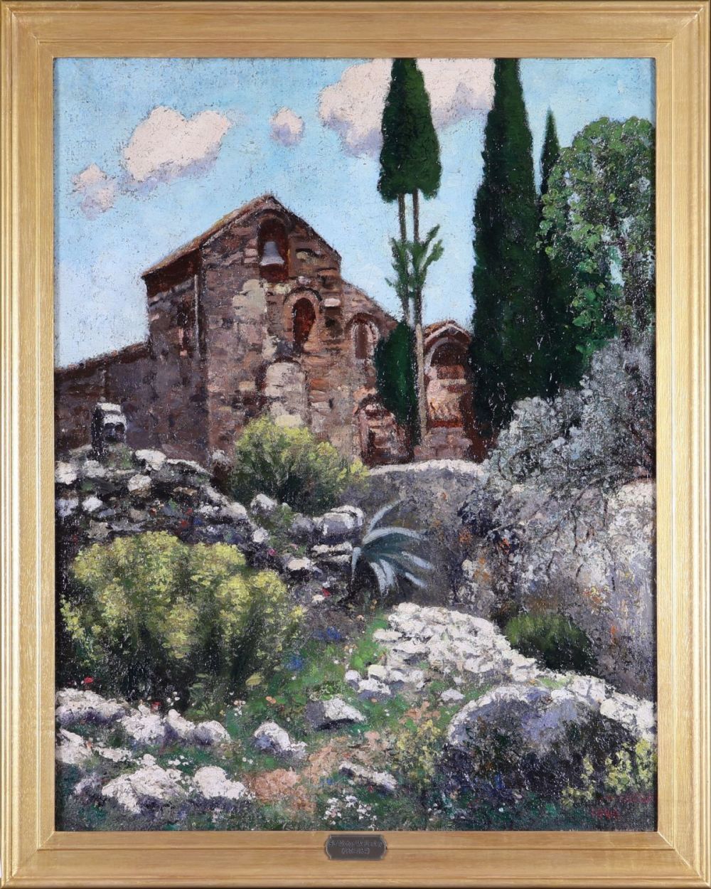 Lot 460: Sir Victor Wellesley (1876-1954). Oil on Canvas. Title;...