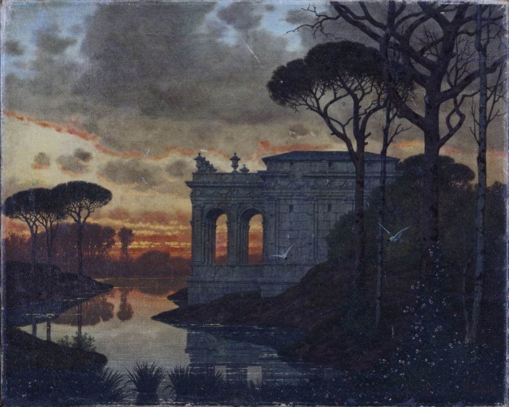 Lot 475: Ferdinand Knab (German Symbol 1834-1902)
