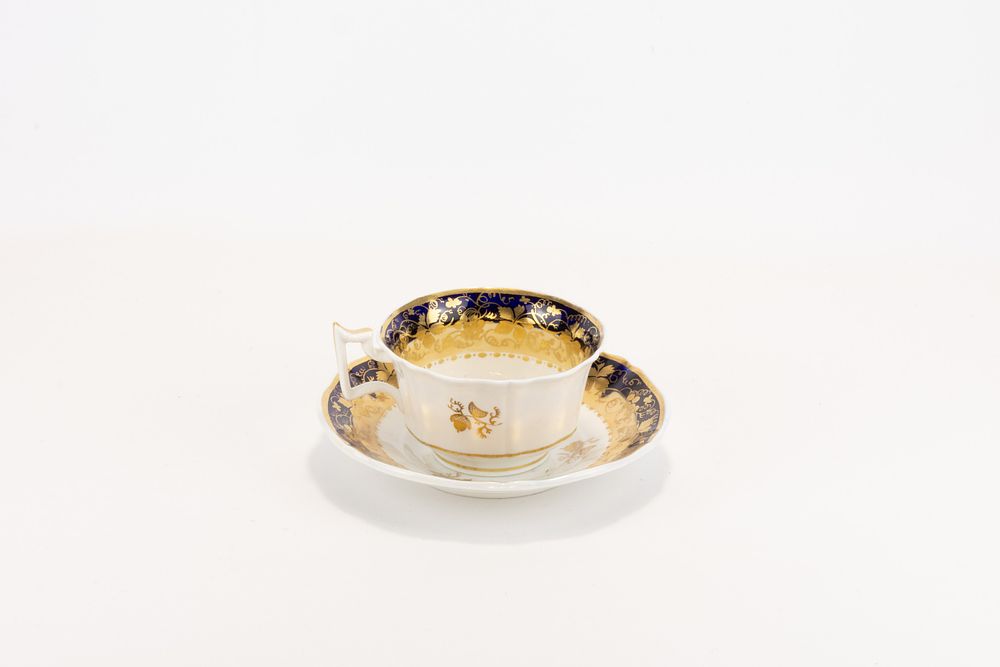 Lot 19: A Regency Ridgway Porcelain Cup & Saucer.