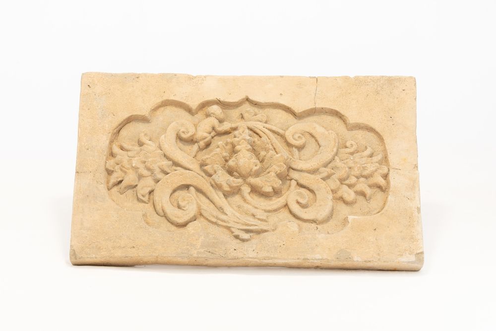 Lot 103: A Chinese Terracotta Tile from the Song Dynasty...