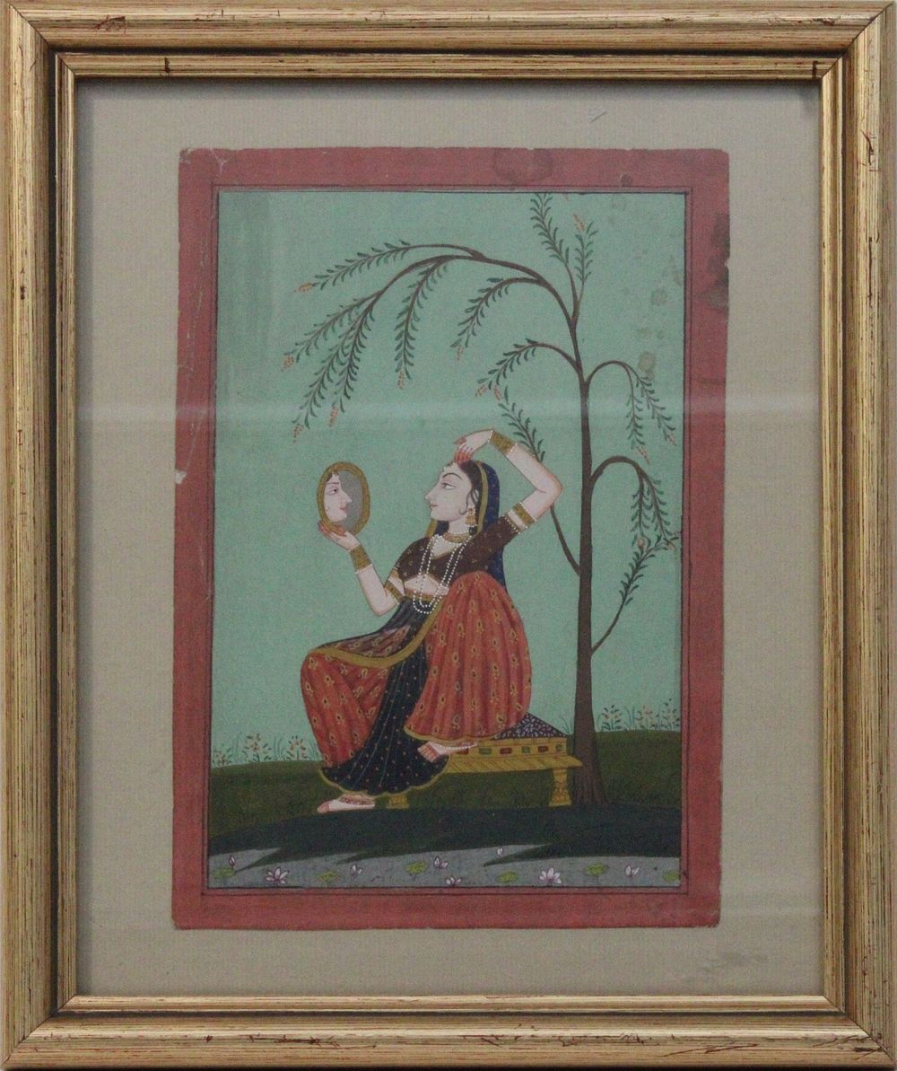 Lot 147: An Indian Miniature Painting Bundi School of a...