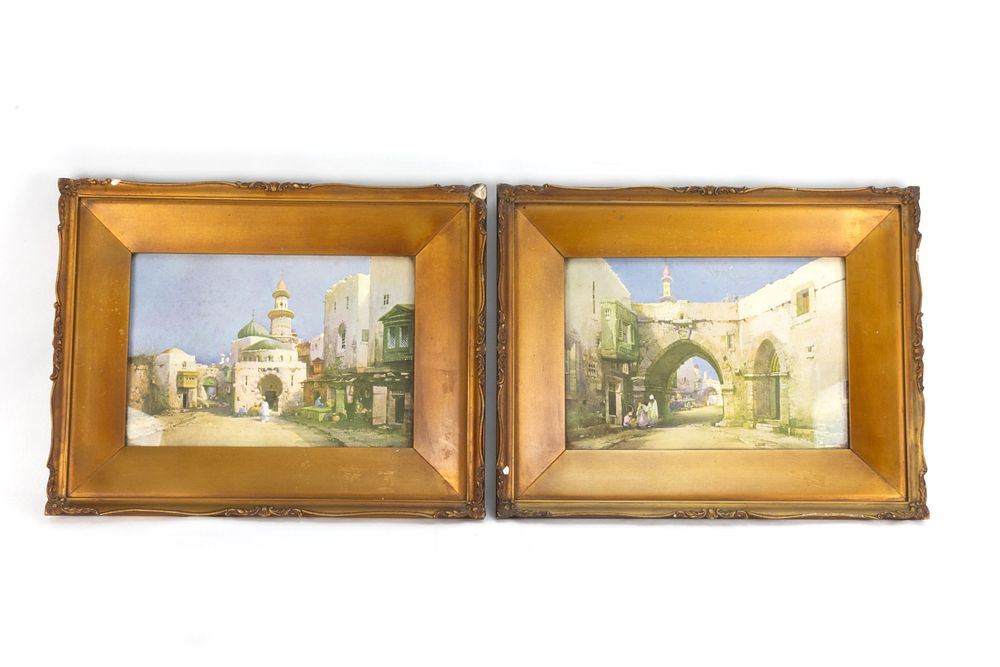 Lot 148: A Pair of Middle Eastern Prints from the...