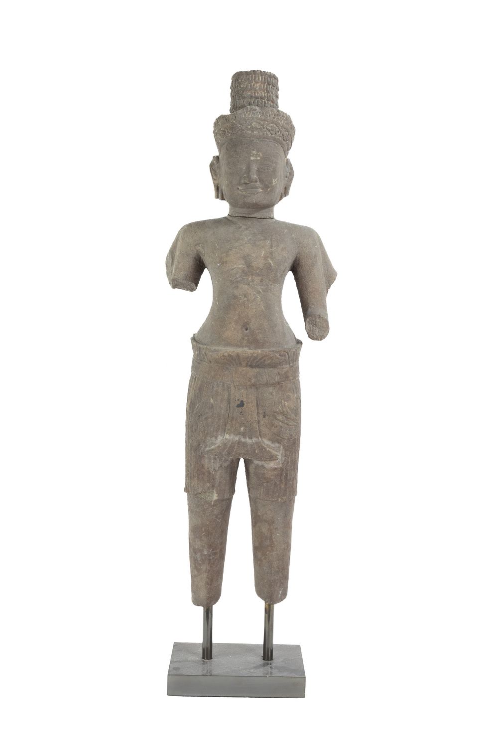 Lot 287: A Cambodian Statue of Vishnu from the 10th...