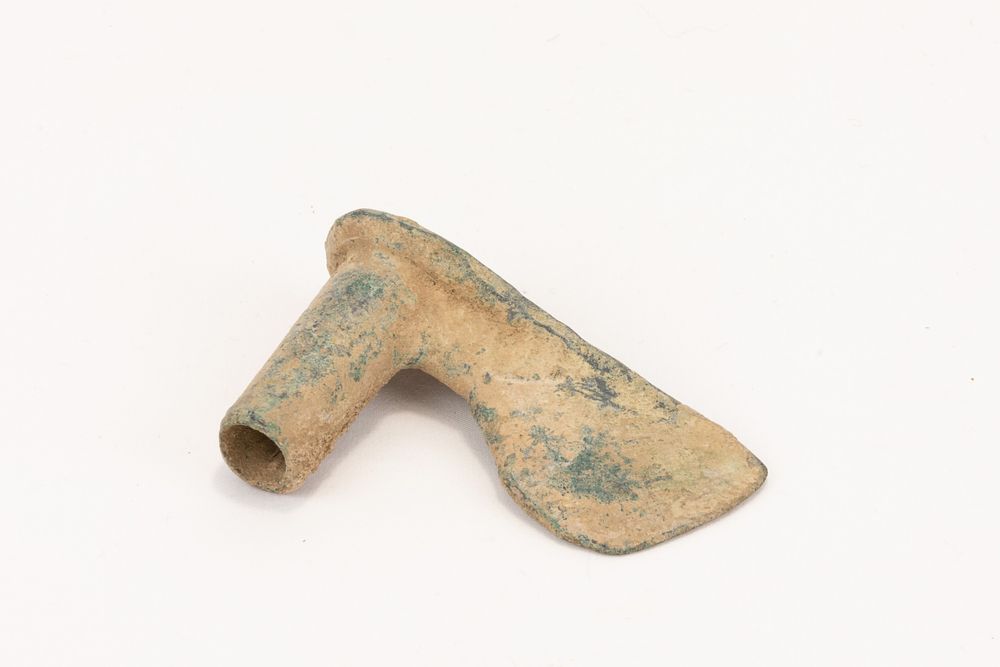 Lot 360: A Luristani Bronze Axe Head Circa 1500- 1000...
