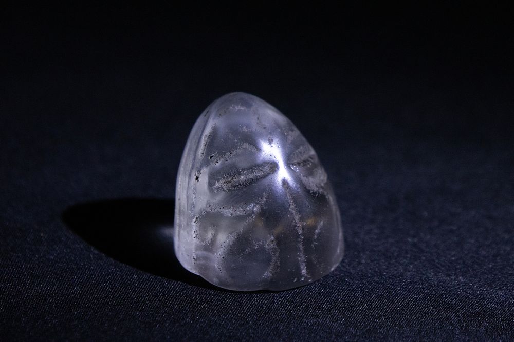 Lot 247: A Rare Islamic Fatimid Crystal Chess Piece Circa...
