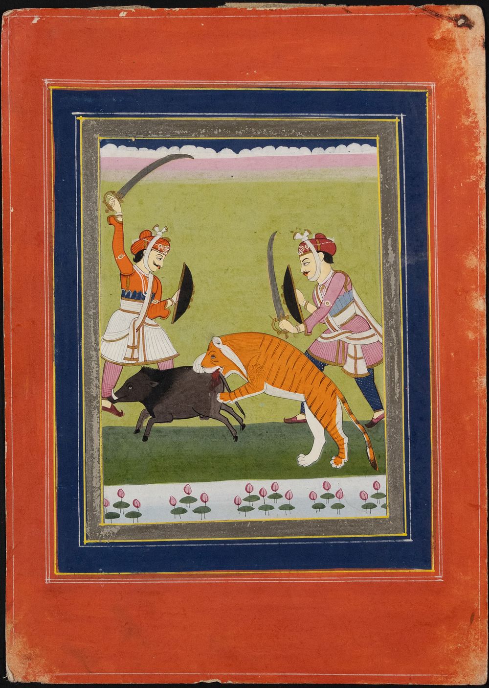 Lot 62: An Indian Rajasthan, Bundi or Uniara Miniature Painting...