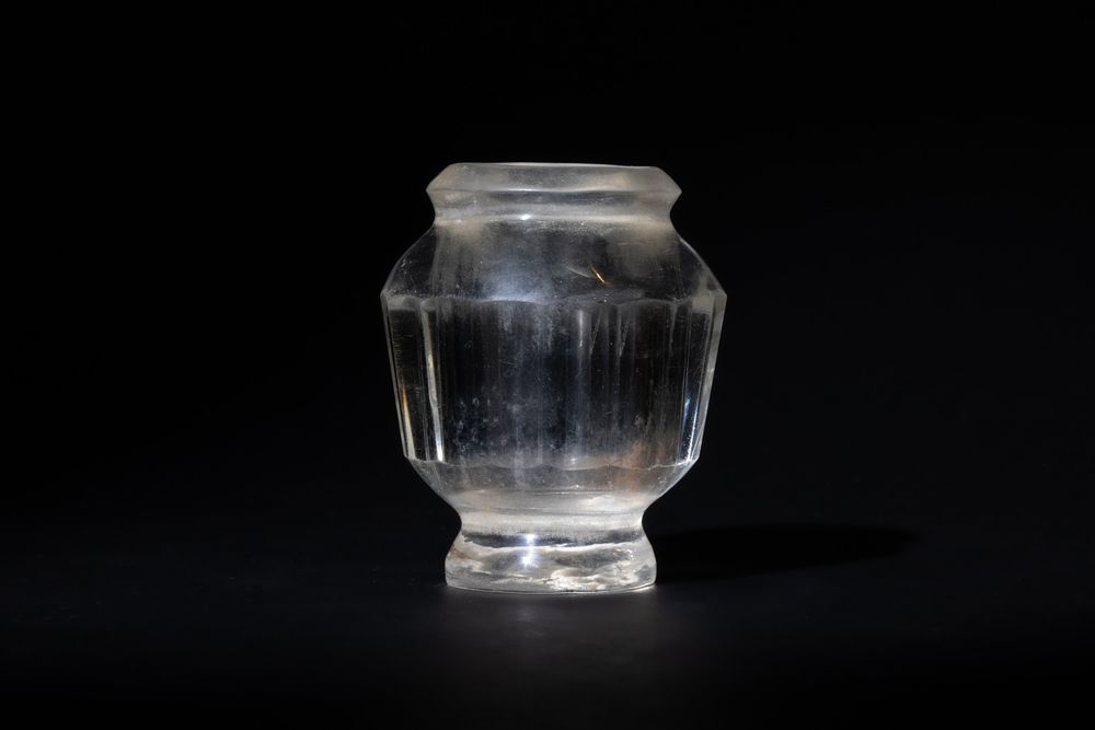 Lot 237: A Roman Rock Crystal Container, Greek Roman Period...