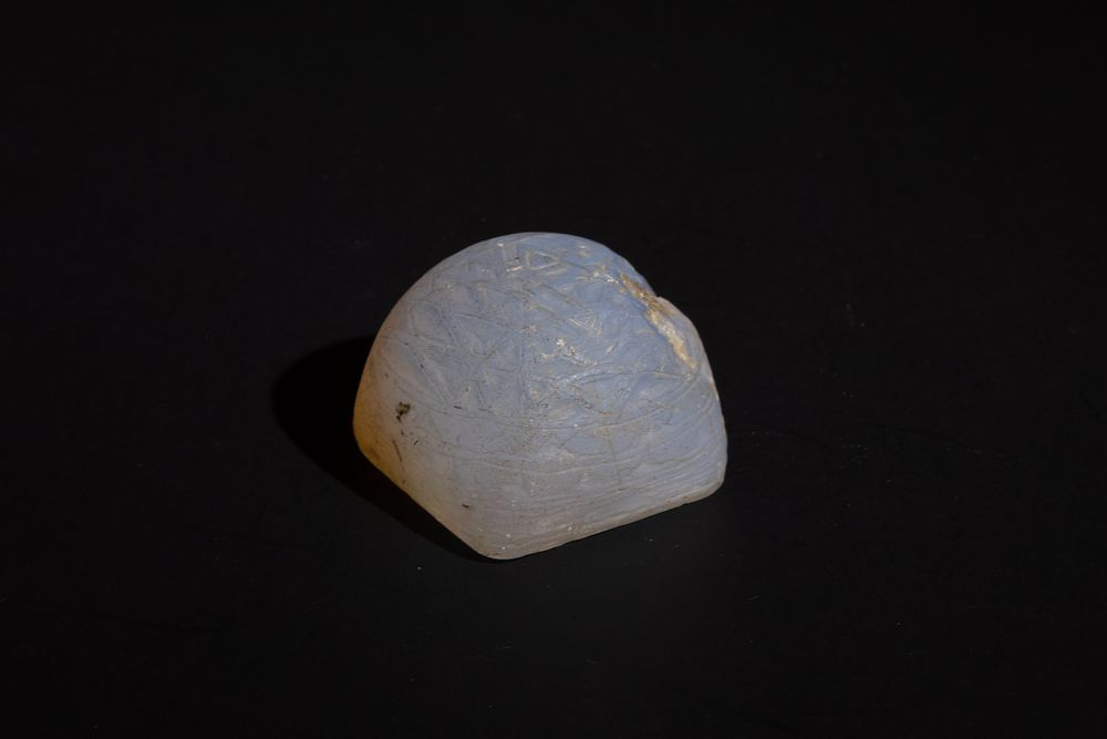Lot 249: An Islamic Abbasid Agate Game Piece, (750–1258).