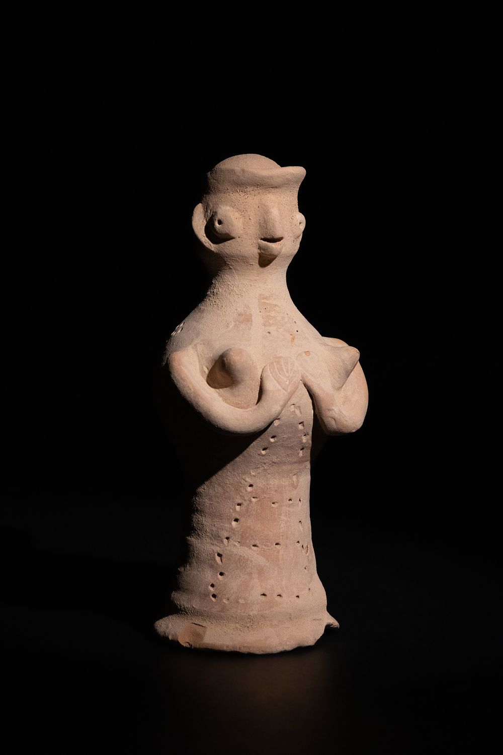 Lot 266: A Terracotta Religious Votive, 3rd-2nd Millennium B.C., Harappa...