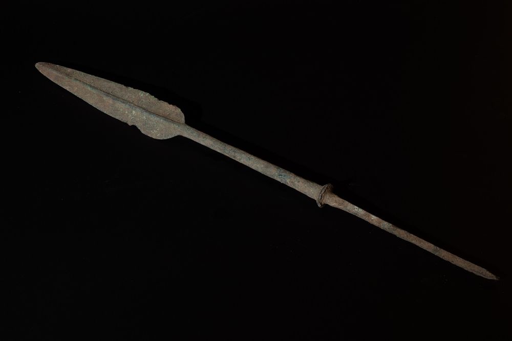 Lot 290: A Luristani Bronze Arrow Head from 2000 B.C....