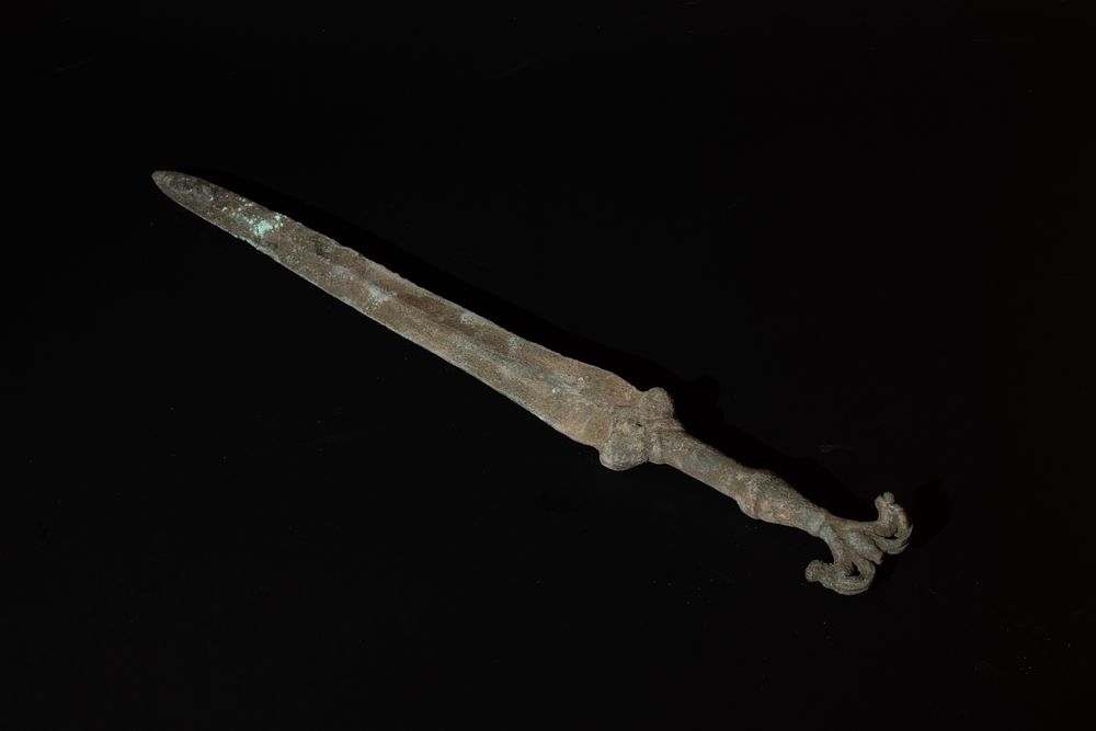 Lot 294: A Luristani Bronze Sword from 2000 B.C. -...