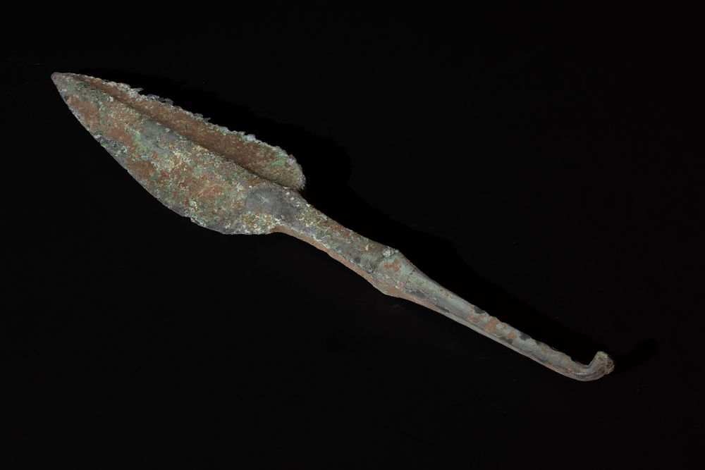 Lot 295: A Luristani Bronze Sword from 2000 B.C. -...