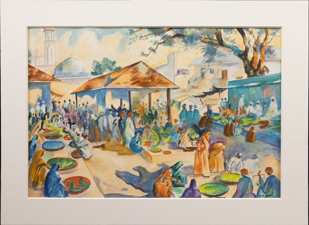 Lot 234: An Indian Painting in the Style of S.H....