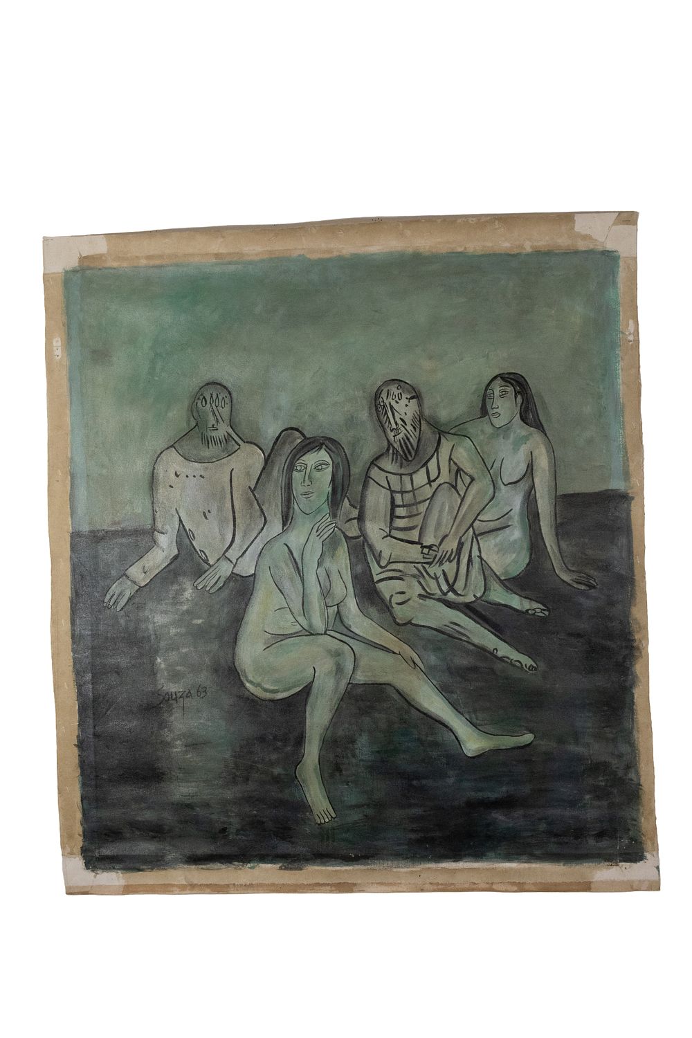 Lot 237: Francis Newton Souza (1924-2002), Oil on Canvas