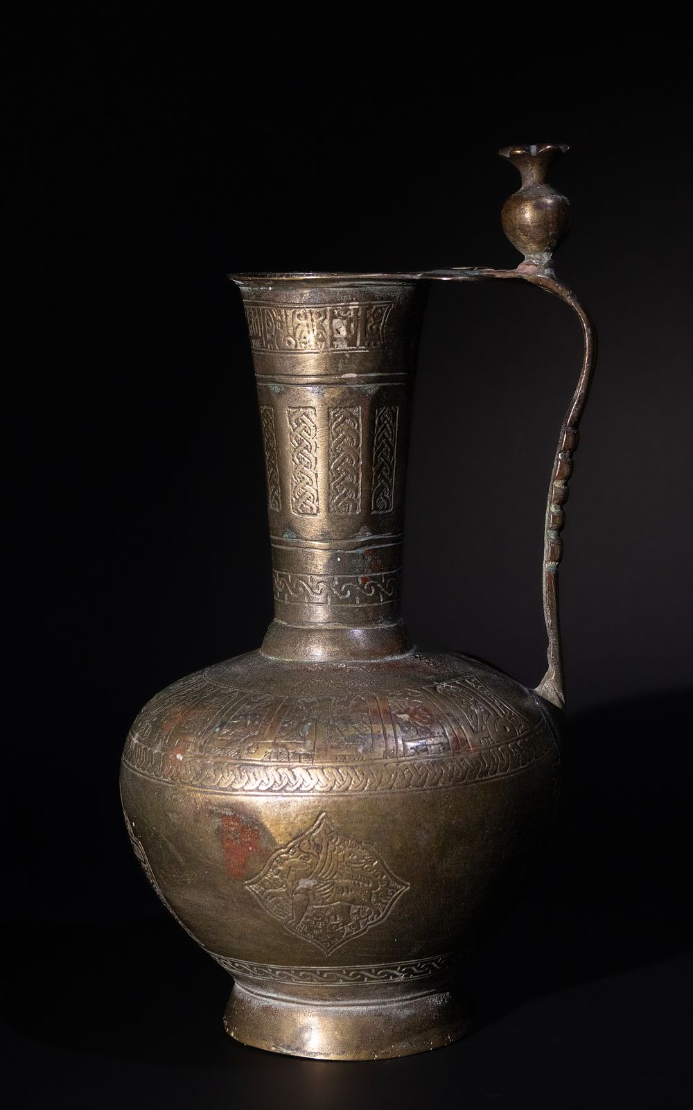 Lot 275: An Islamic Khorasan Bronze Ewer, Circa 10-11th Century,...
