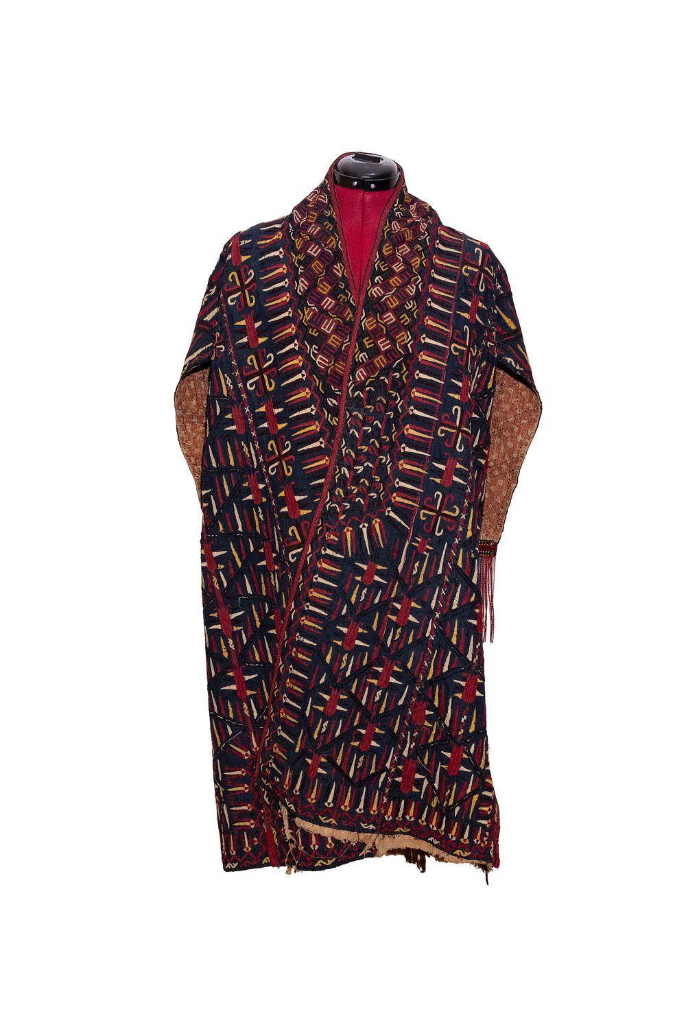 Lot 334: A Turkoman (Tekke) Women Silk on Cotton Chyrpy,...