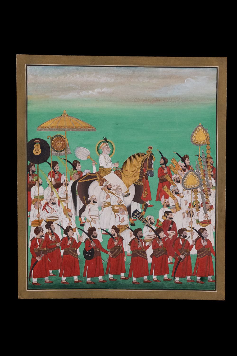 Lot 205: An Indian Painting of Maharana Sarup Singh in...