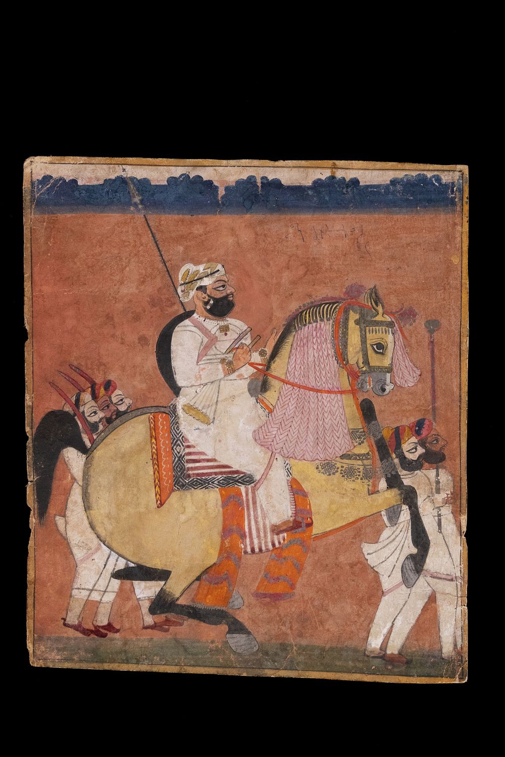 Lot 219: An Indian Miniature Painting of a Jodhpur Prince...