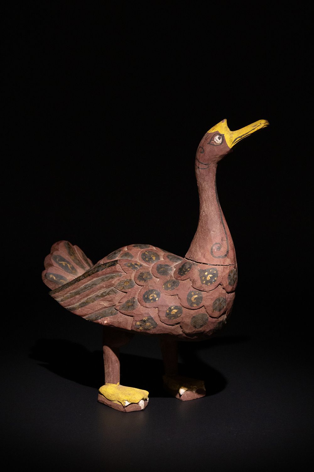 Lot 263: An Indonesian Wooden Duck, 19th Century.