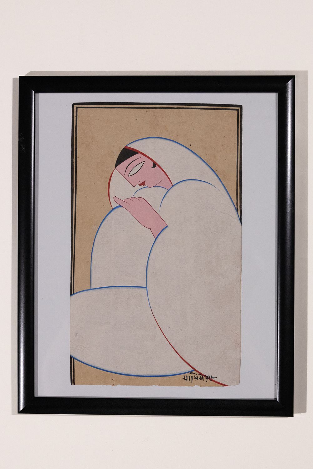 Lot 206: "Untitled" - JAMINI ROY (1887-1972).