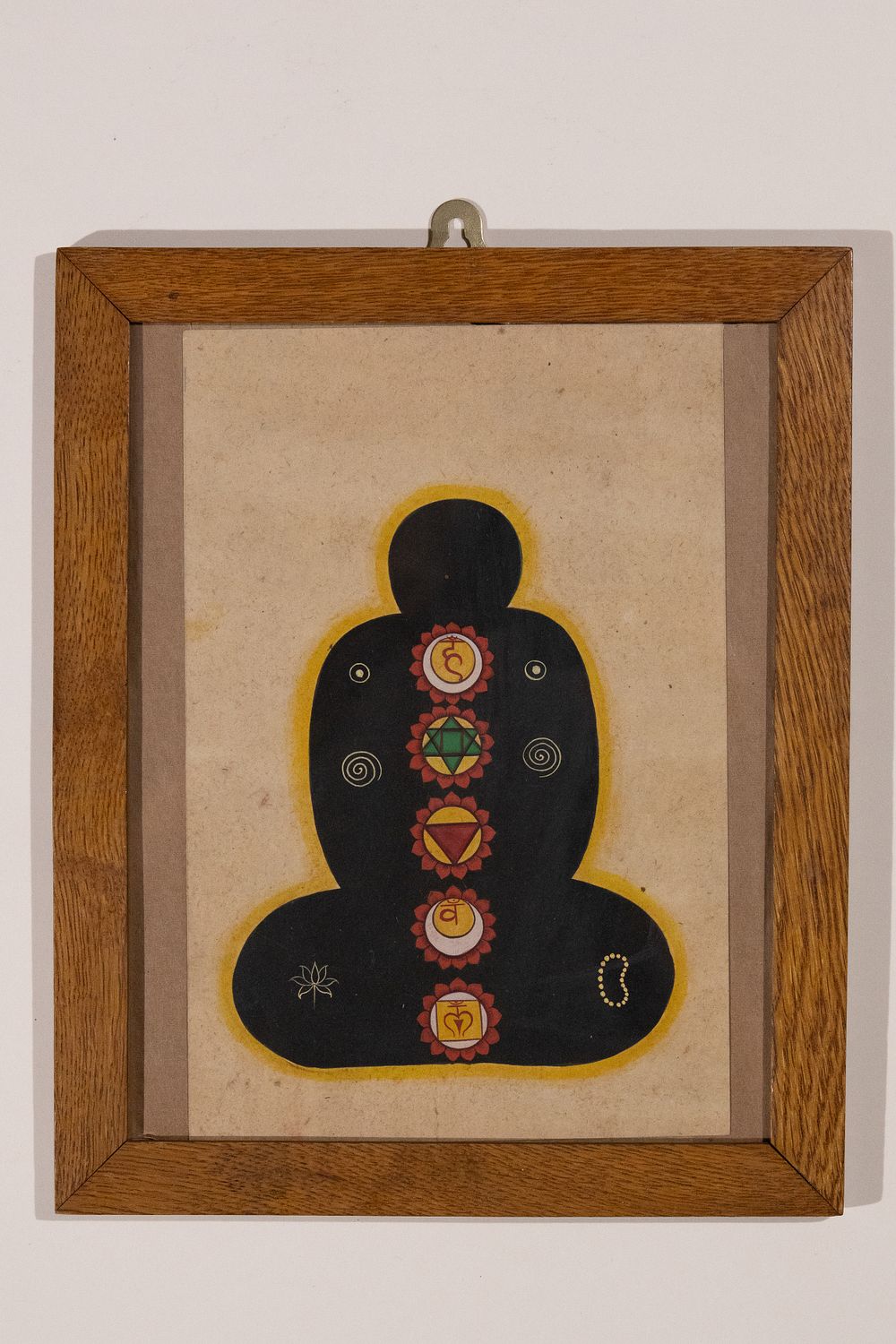 Lot 208: An Indian Tantric Painting of the Chakras in...