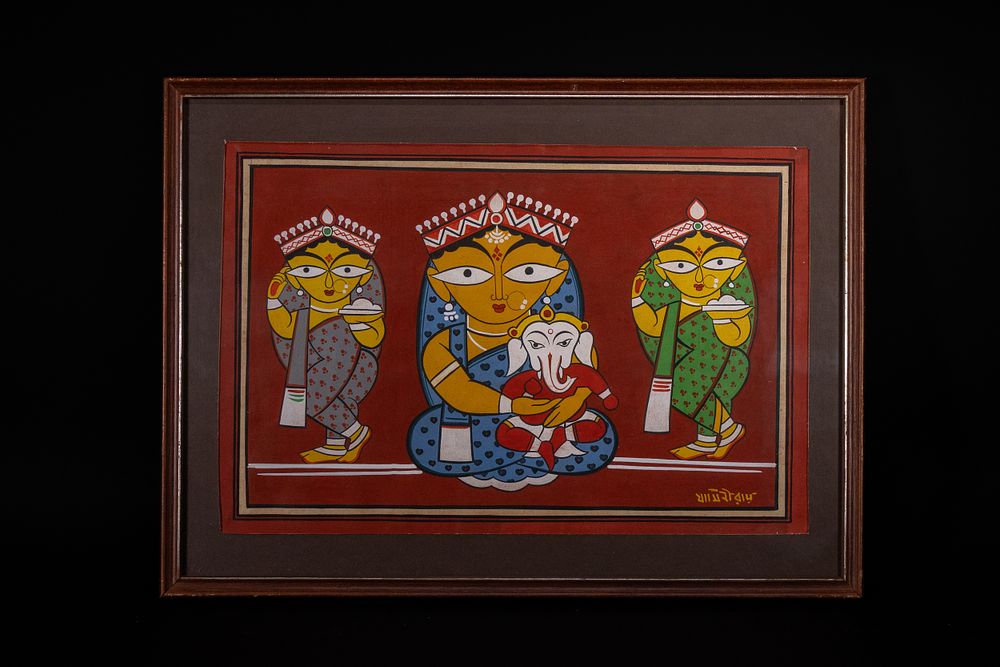 Lot 153: "Untitled" - JAMINI ROY (1887–1972).