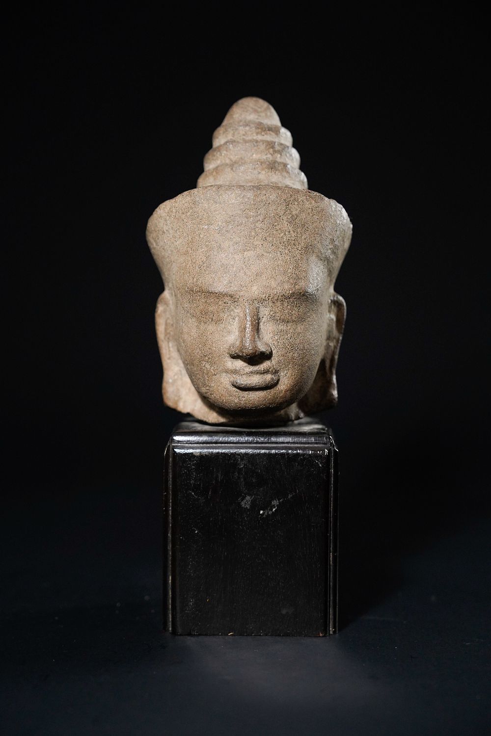Lot 433: ** NO RESERVE** A Grey Sandstone Head of...