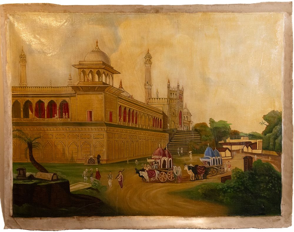 Lot 204: "Untitled" - INDIAN COMPANY SCHOOL, Oil on Canvas.