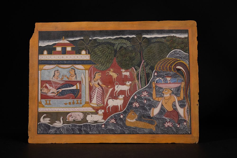 Lot 159: An Indian Pahari School Painting, circa 18th–19th Century.