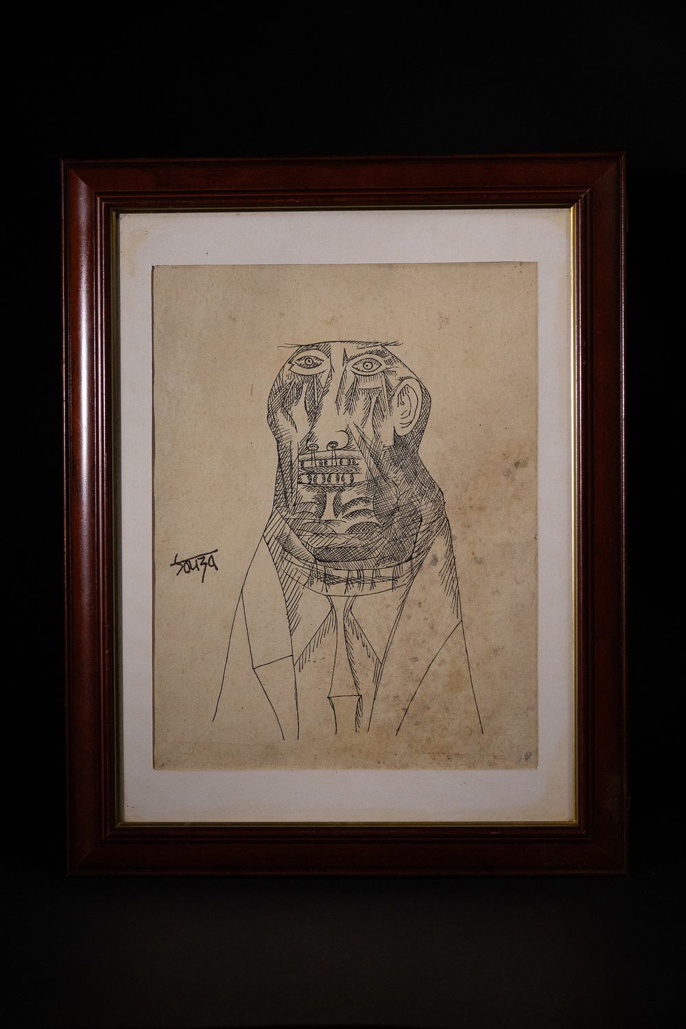 Lot 166: "Untitled" – FRANCIS NEWTON SOUZA (1924-2002).