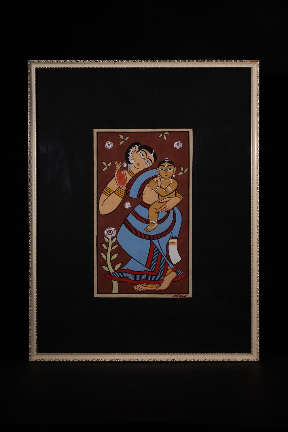 Lot 167: "Untitled" - JAMINI ROY (1887–1972).
