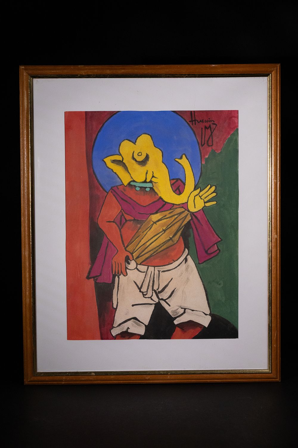 Lot 169: "Untitled" – MAQBOOL FIDA HUSAIN (1915–2011).