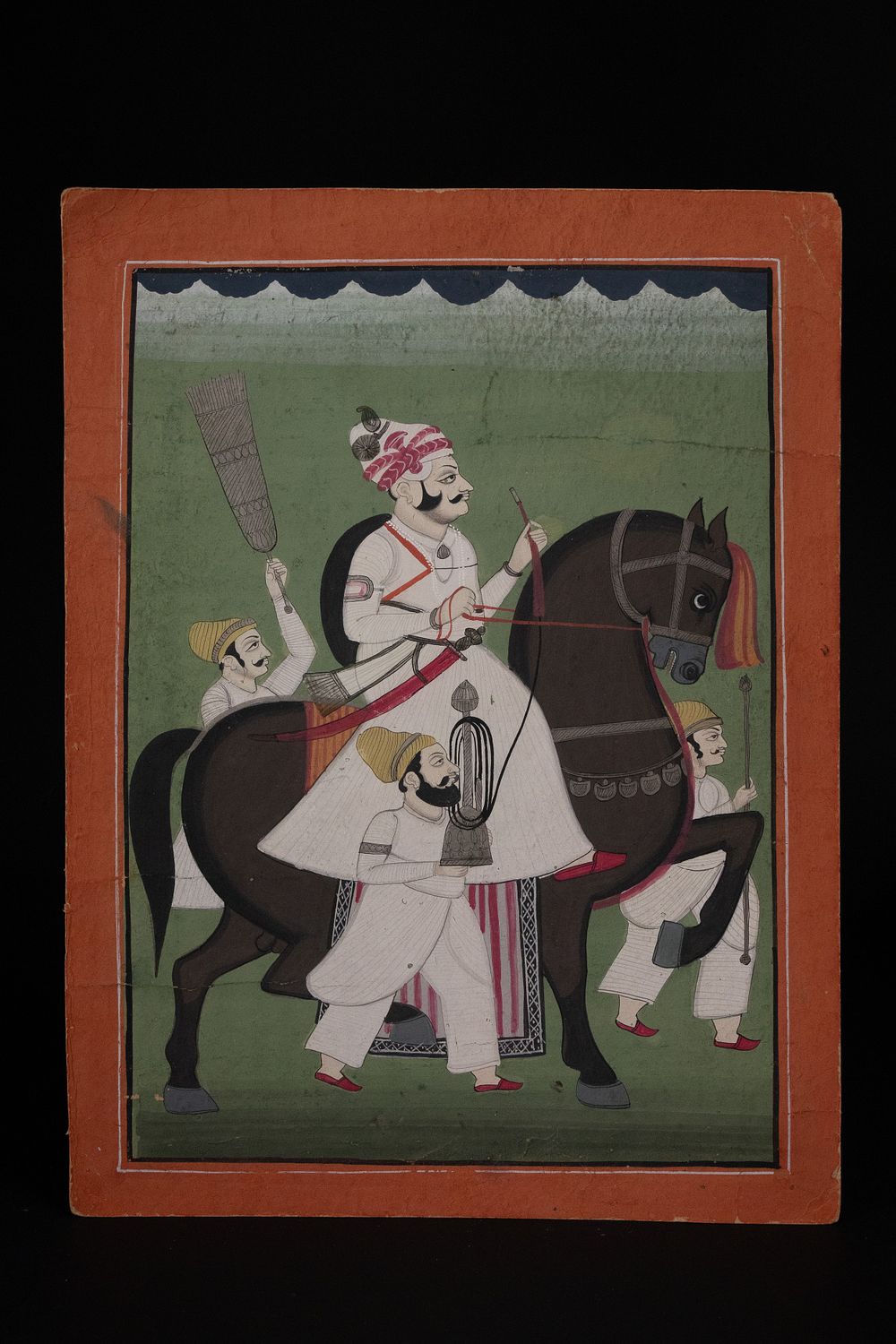 Lot 214: An Indian Painting of Thakur Kusal Singhji Champawat...