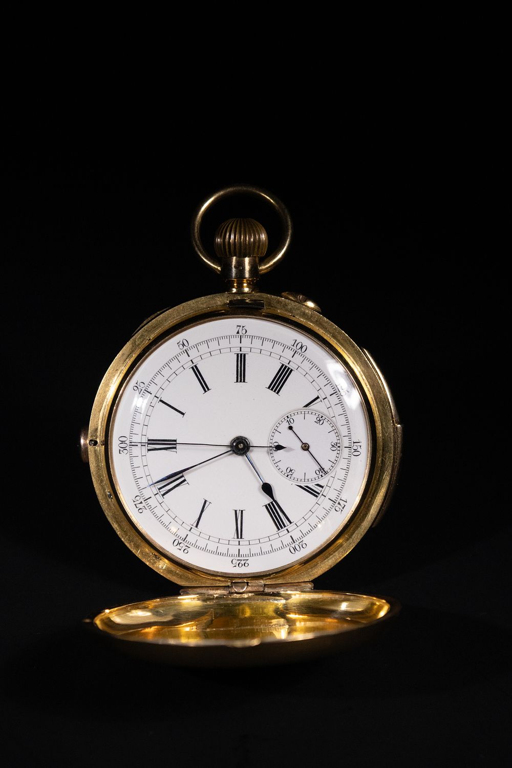 Lot 394: An 18ct Gold Minute Repeater Pocket Watch with...