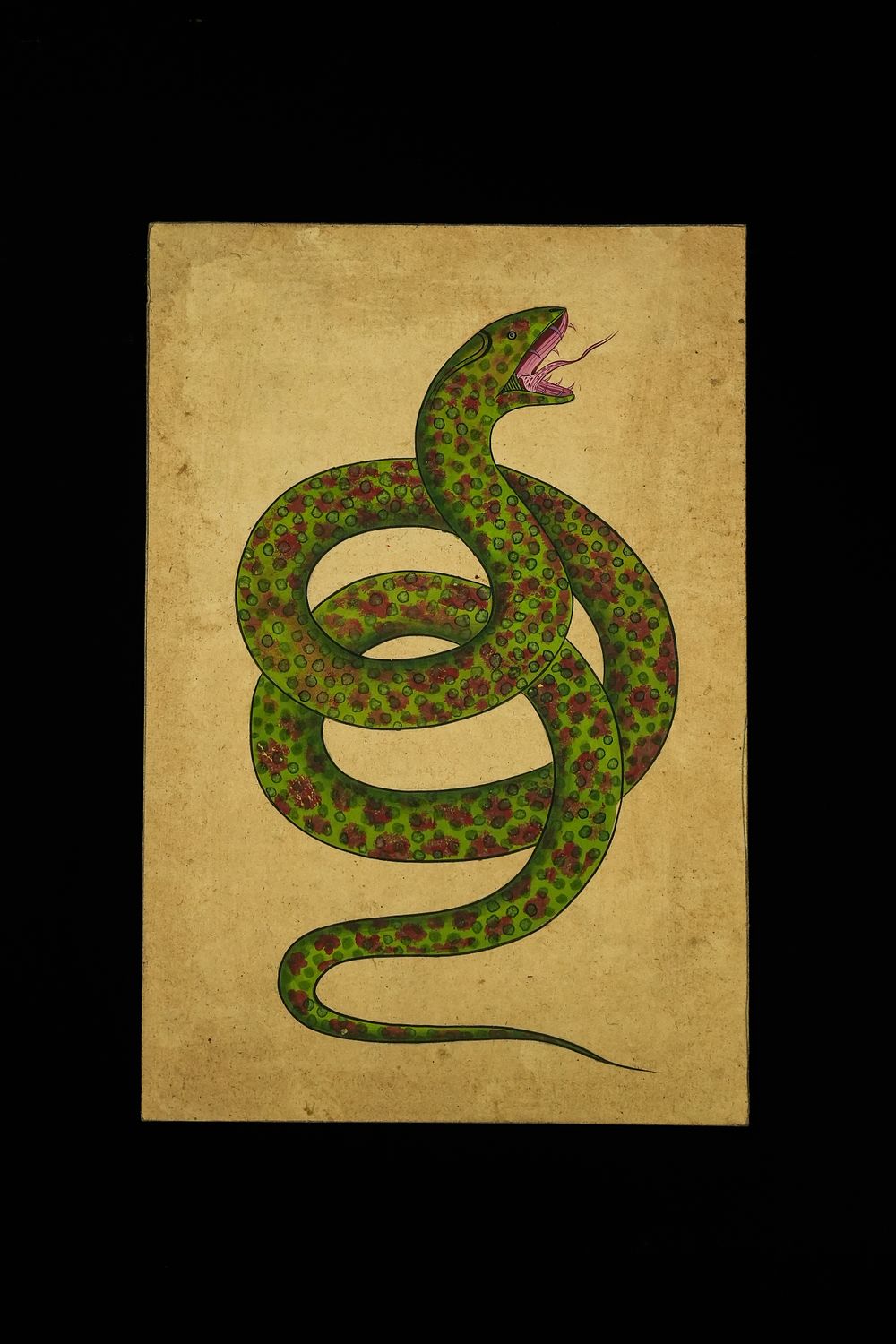 Lot 258: An Indian Tantric Serpent Illustration, 19th–20th Century.