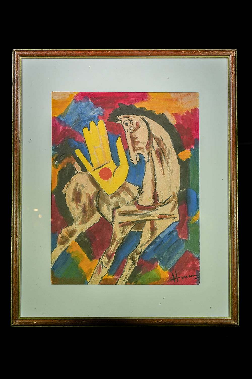Lot 269: "Untitled" – MAQBOOL FIDA HUSAIN (1915–2011).