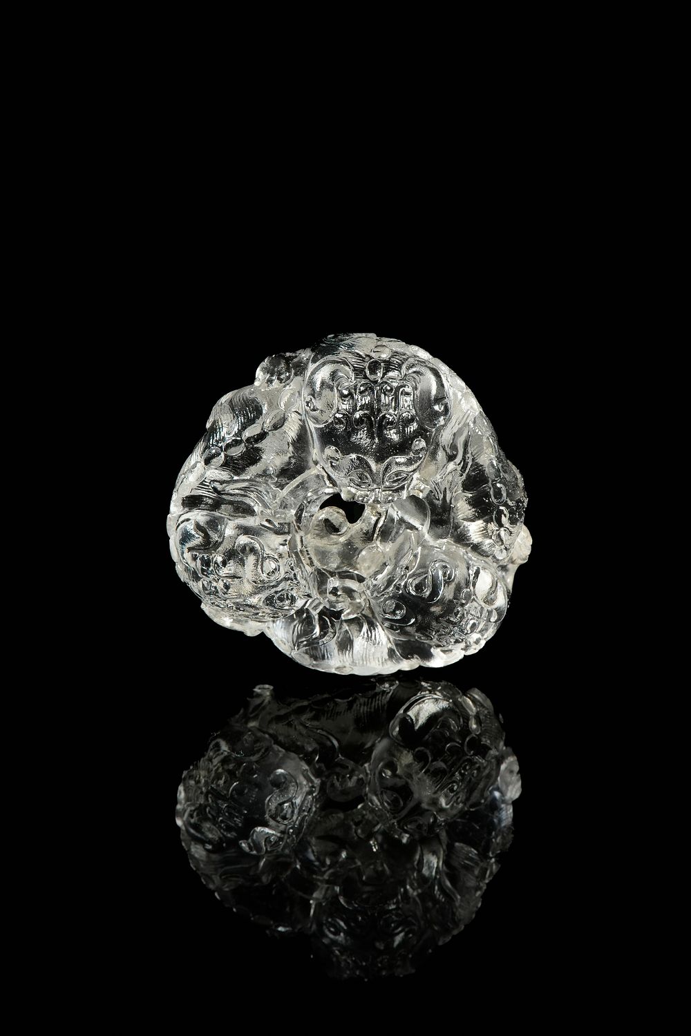 Lot 329: A Chinese Rock Crystal or Glass ‘Boys at...