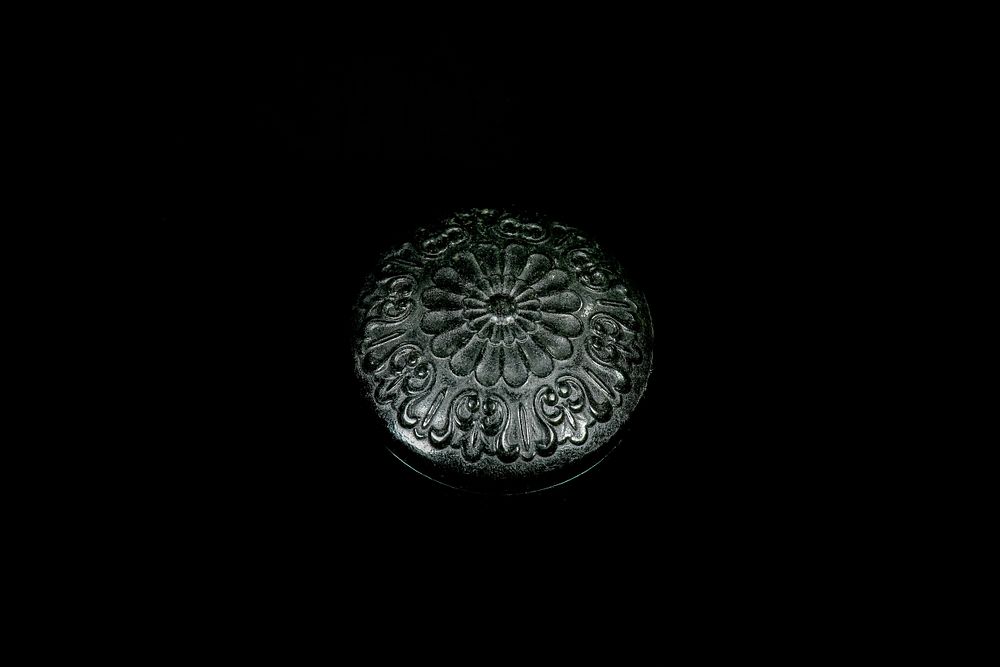 Lot 344: A Chinese Carved Jade Lidded Box with Floral...