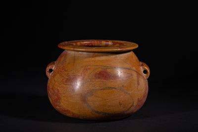 An Egyptian Early Dynastic Funerary Vase in Byrsian Marble or Steatite, 2nd Millennium BC – 