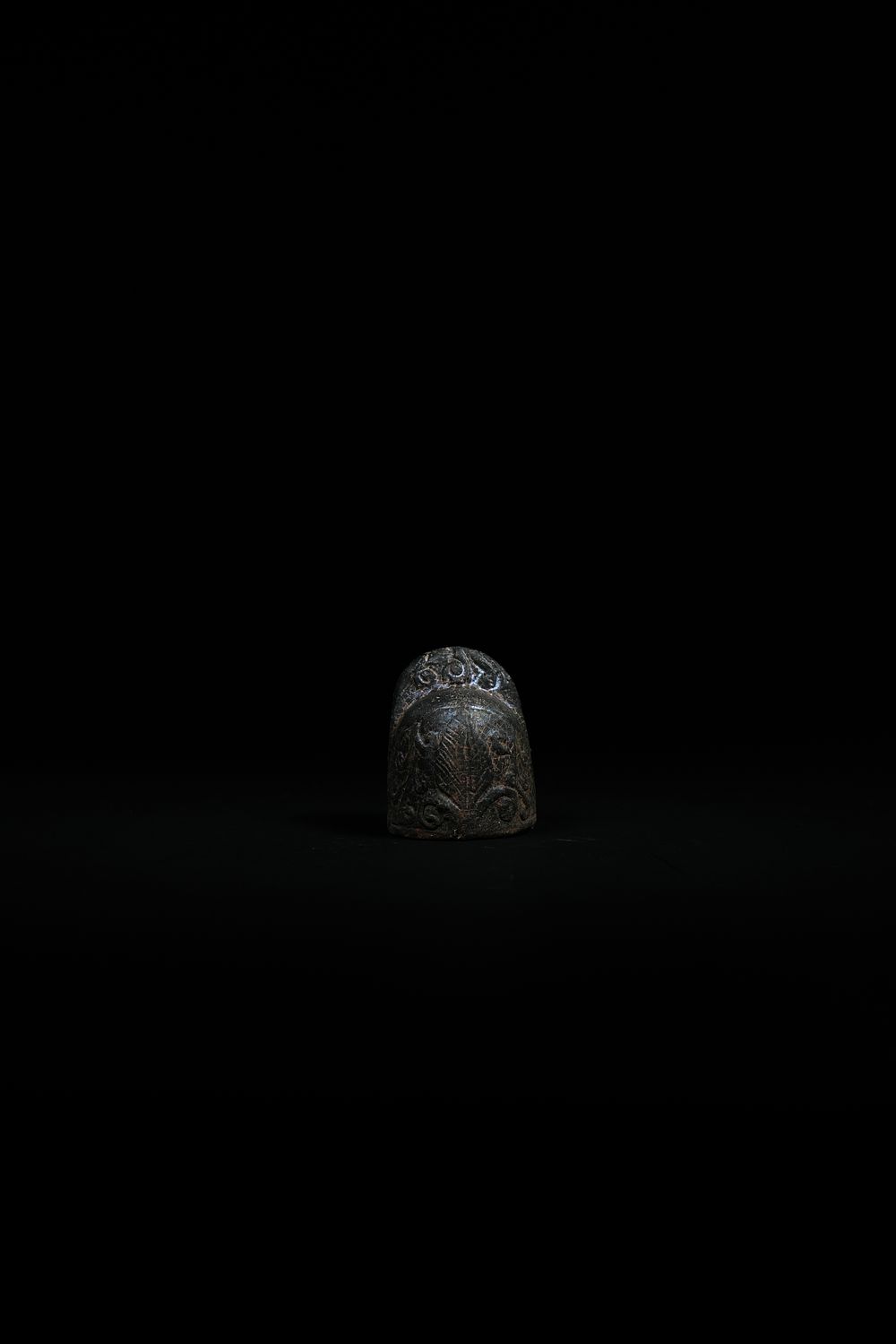 Lot 196: A Glazed Ceramic Chess Piece, Possibly Fatimid 12th...