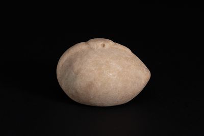 A Neo-Babylonian Style Marble Duck Weight, Possibly Circa 600–500 B.C.. A carved marble 