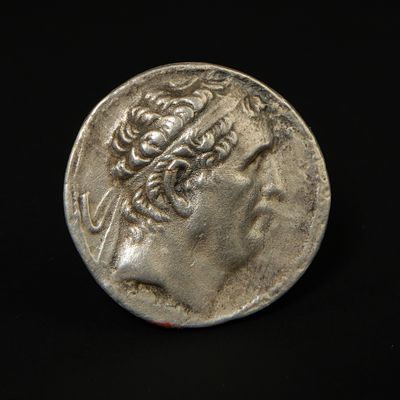 An Indo-Greek Silver Tetradrachm of Hegemon (Eukratides Type), 2nd Century BC A silver 