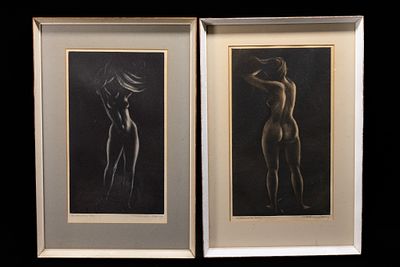 A Pair of Limited Edition Prints by the American Artist Francis Kelly, Early 20th Century. A 
