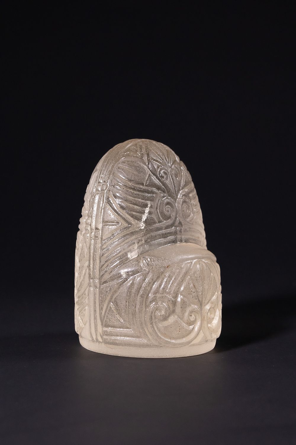Lot 175: A Very Large Islamic Rock Crystal Chess King,...